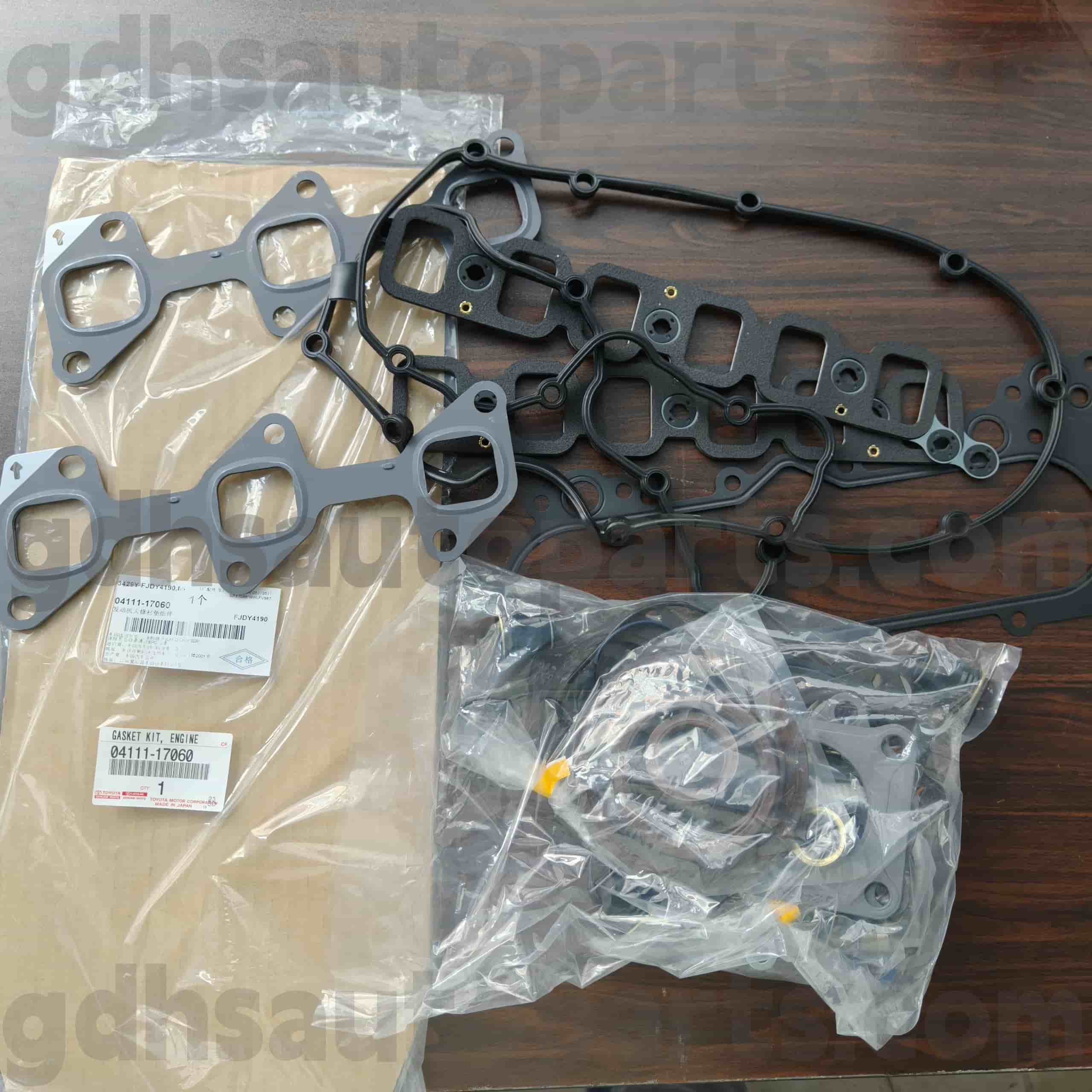 041111-17060 Toyota Genuine Parts Engine Revista de revisão do Land Cruiser, Land Cruiser 100