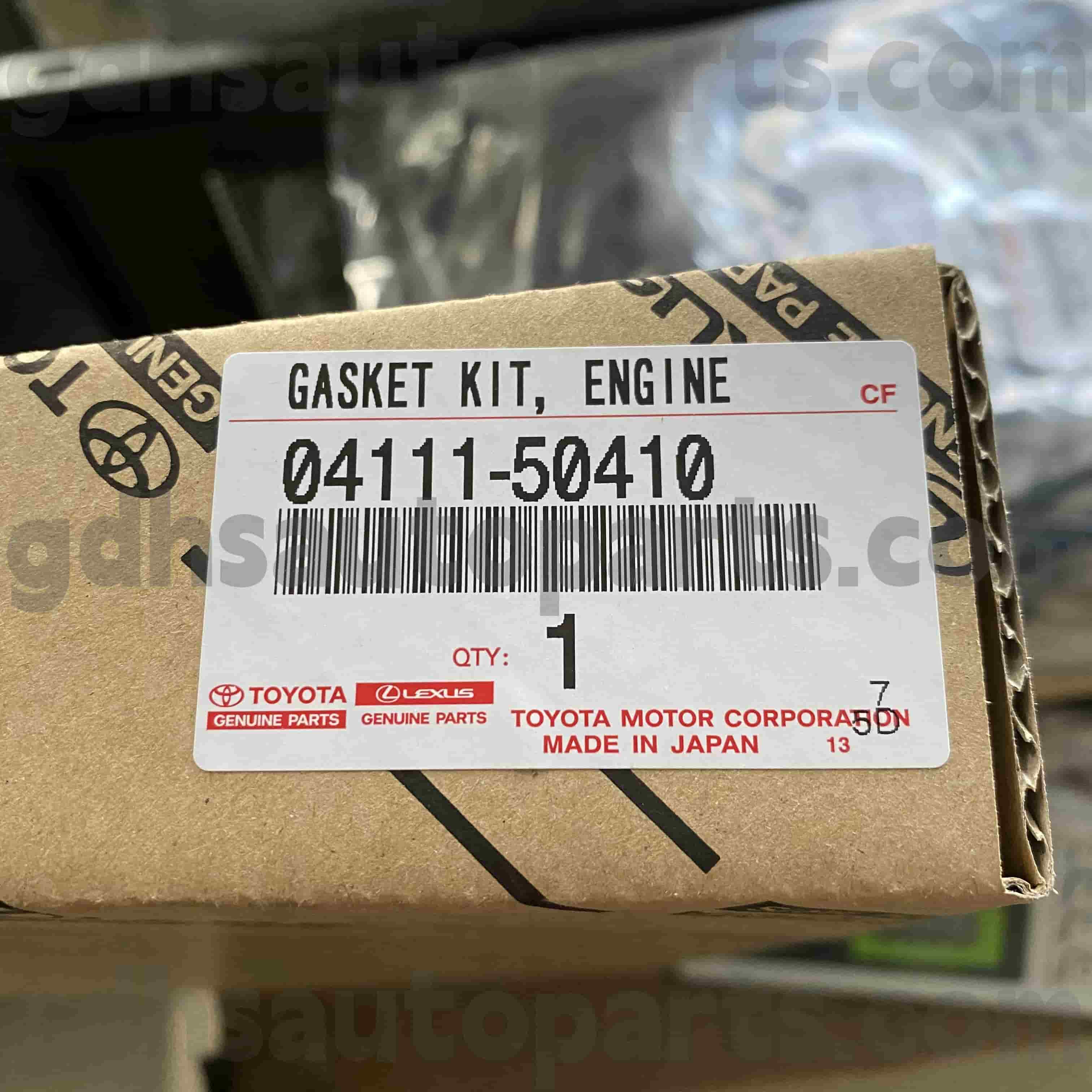 04111-50410 Toyota Genuine Parts Engine Kit para Land Cruiser