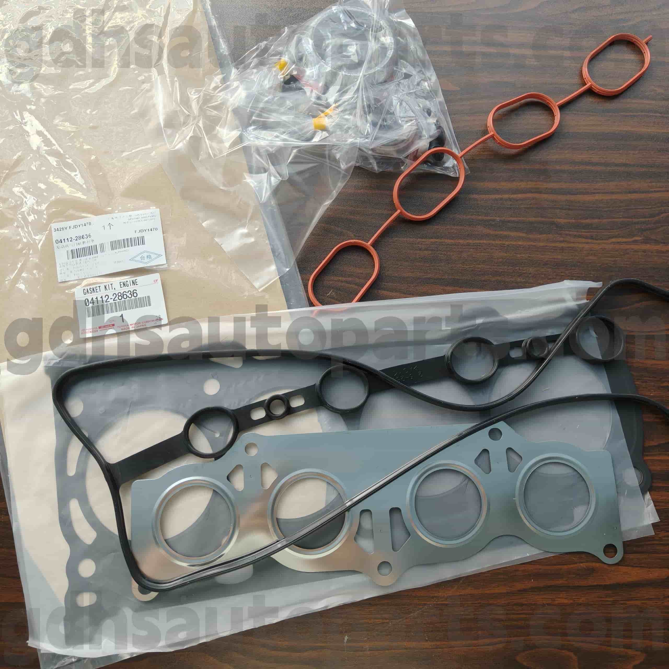 04112-28636 Toyota Genuine Parts Engine Tune-up Kit para Previa/Tarago, Estima, Alphard