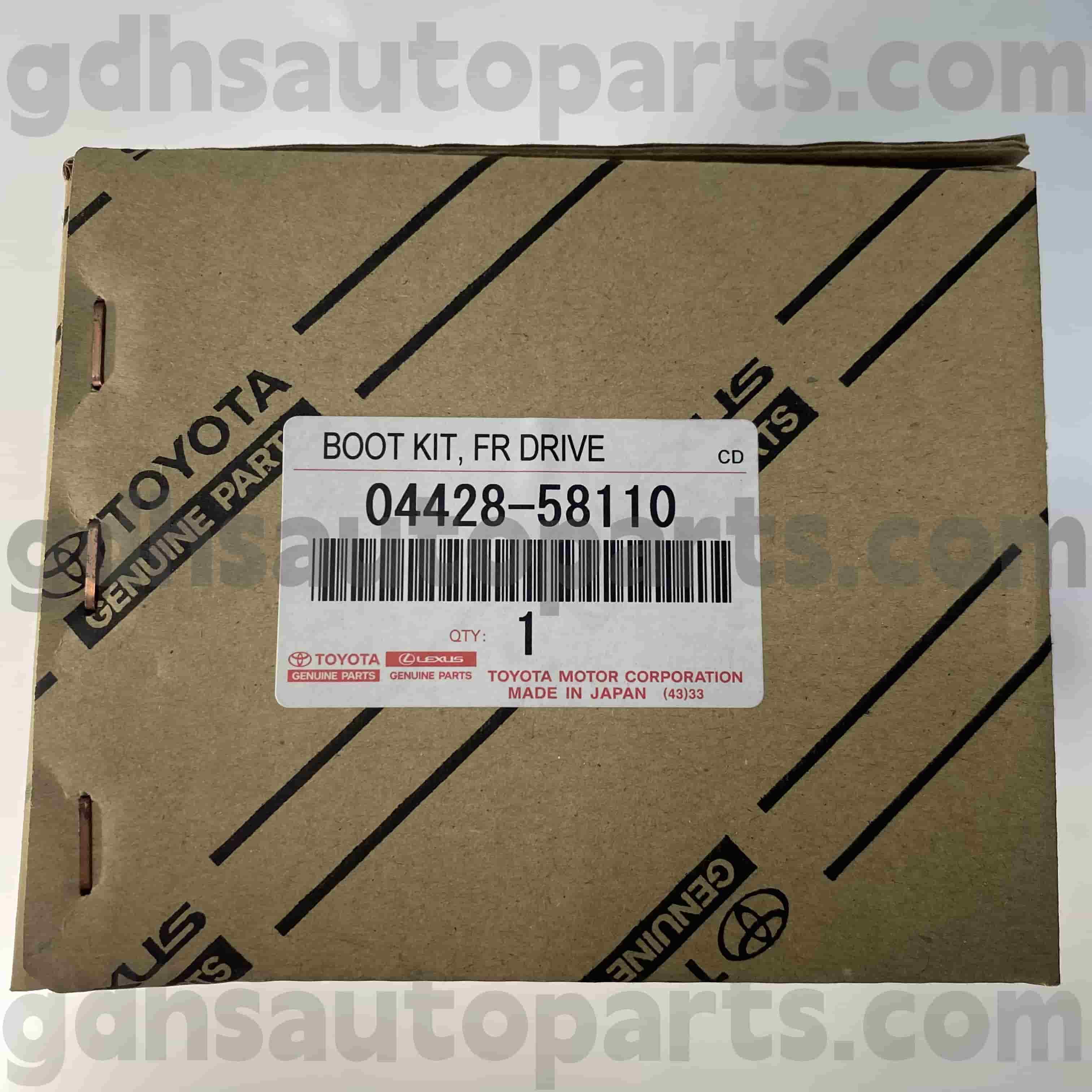 04428-58110 Toyota Genuine Parts Front Driver CV Boot para Alphard, chassi Lexus LM351 no. GGH30