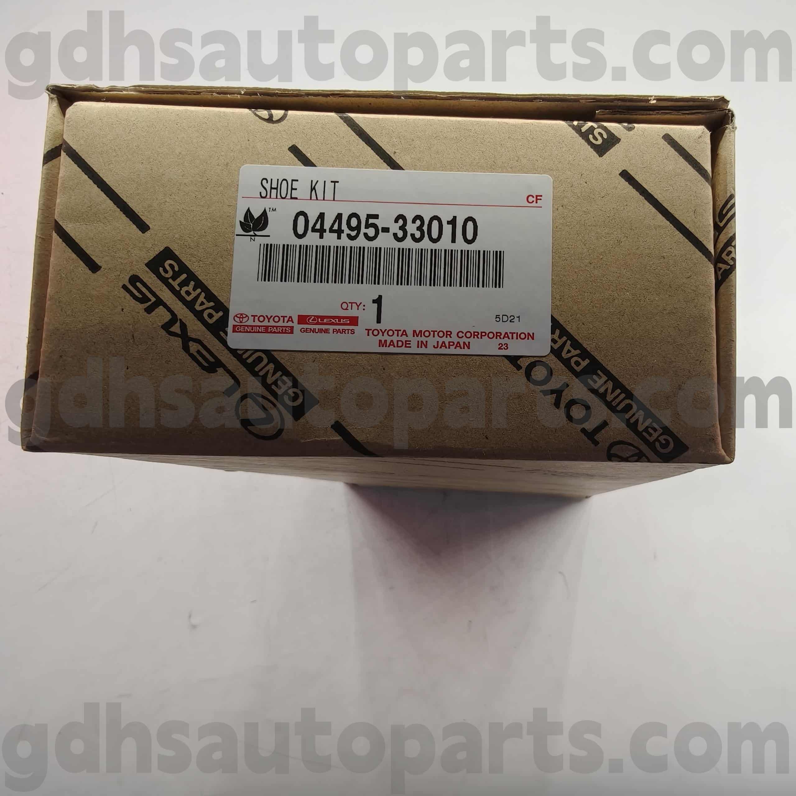 04495-33010 Toyota Genuine Parts Break Pads para Camry Chassis no. SXV20