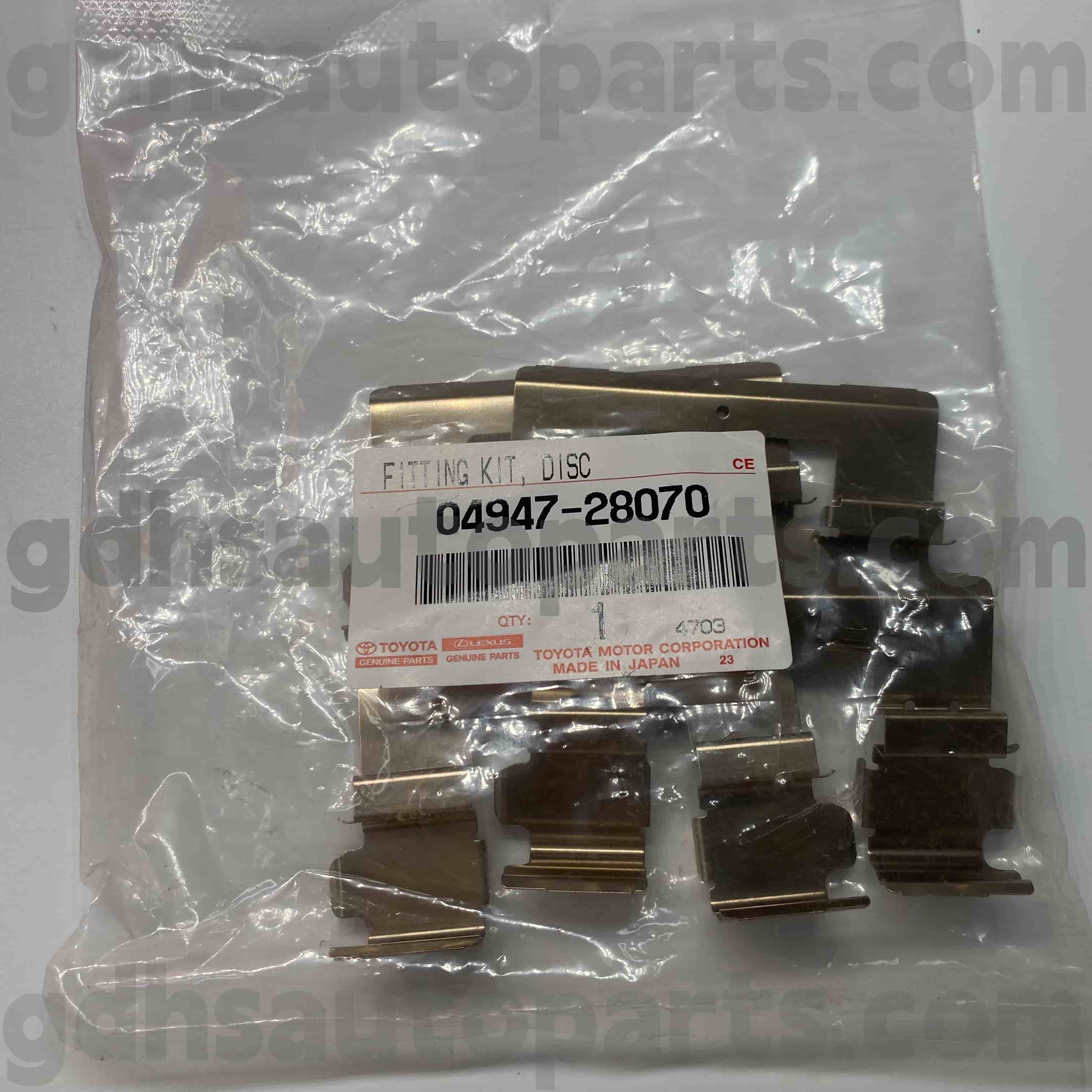 04947-28070 TOYOTA GGH3 GGH3