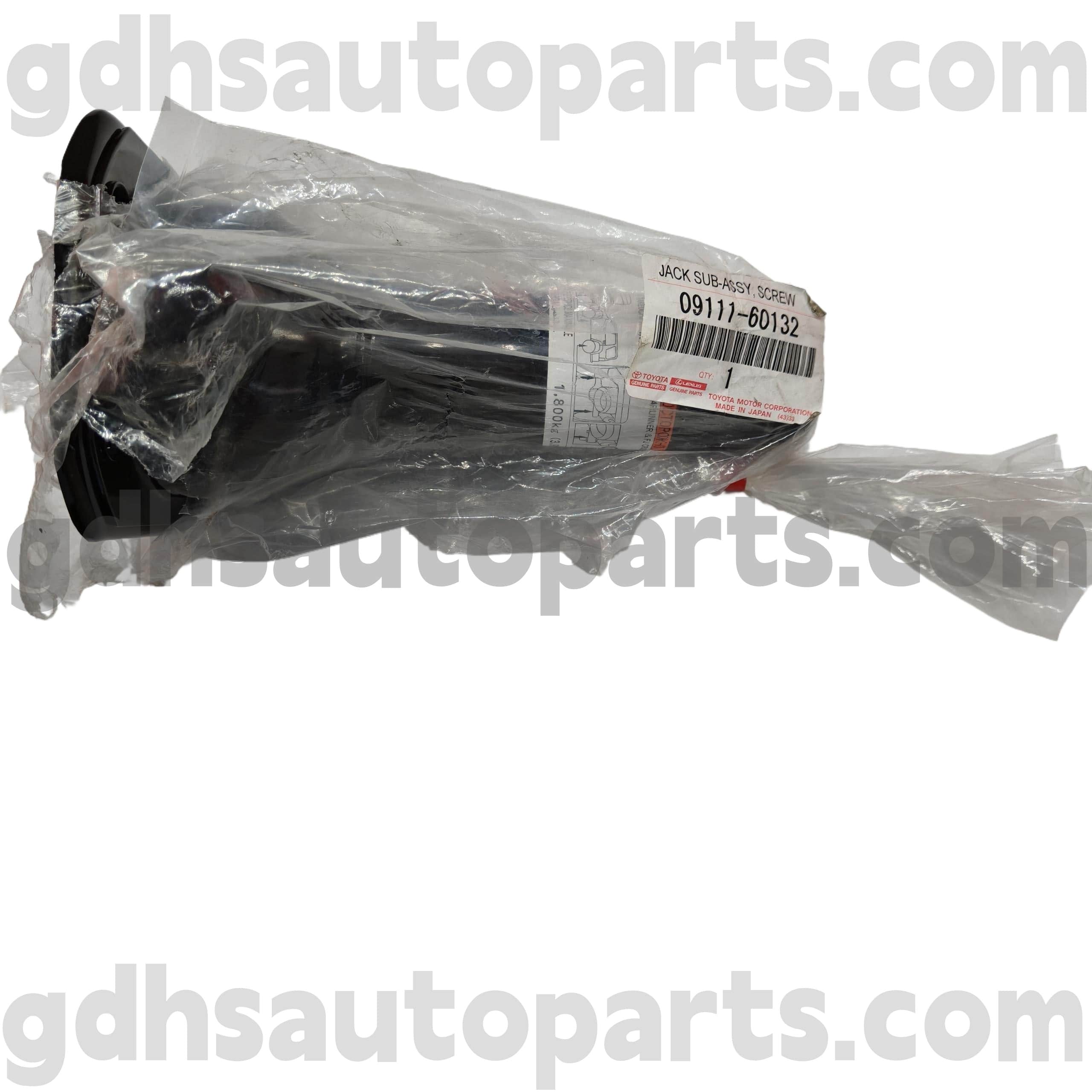 09111-60132 Toyota Genuine Parts Jack para Land Cruiser, FJ Cruiser, chassi Lexus GX460 no. URJ150