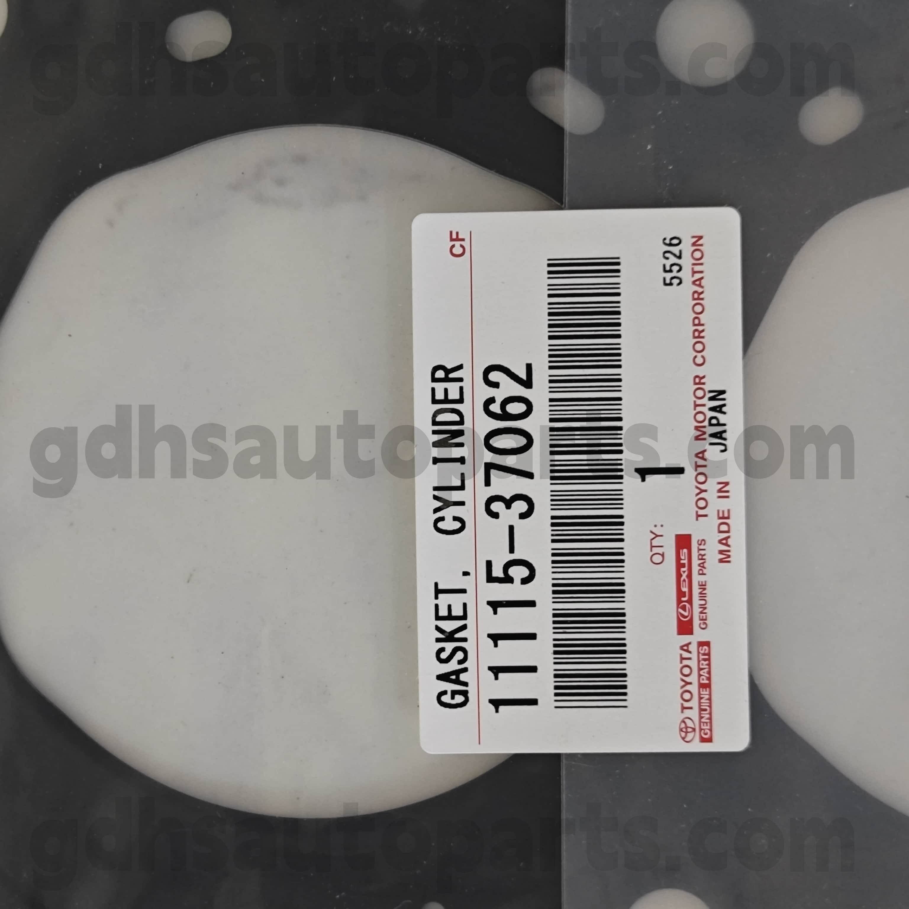 11115-37062 Toyota Genuine Parts Head Juxet Seal para Corolla 、 C-HR