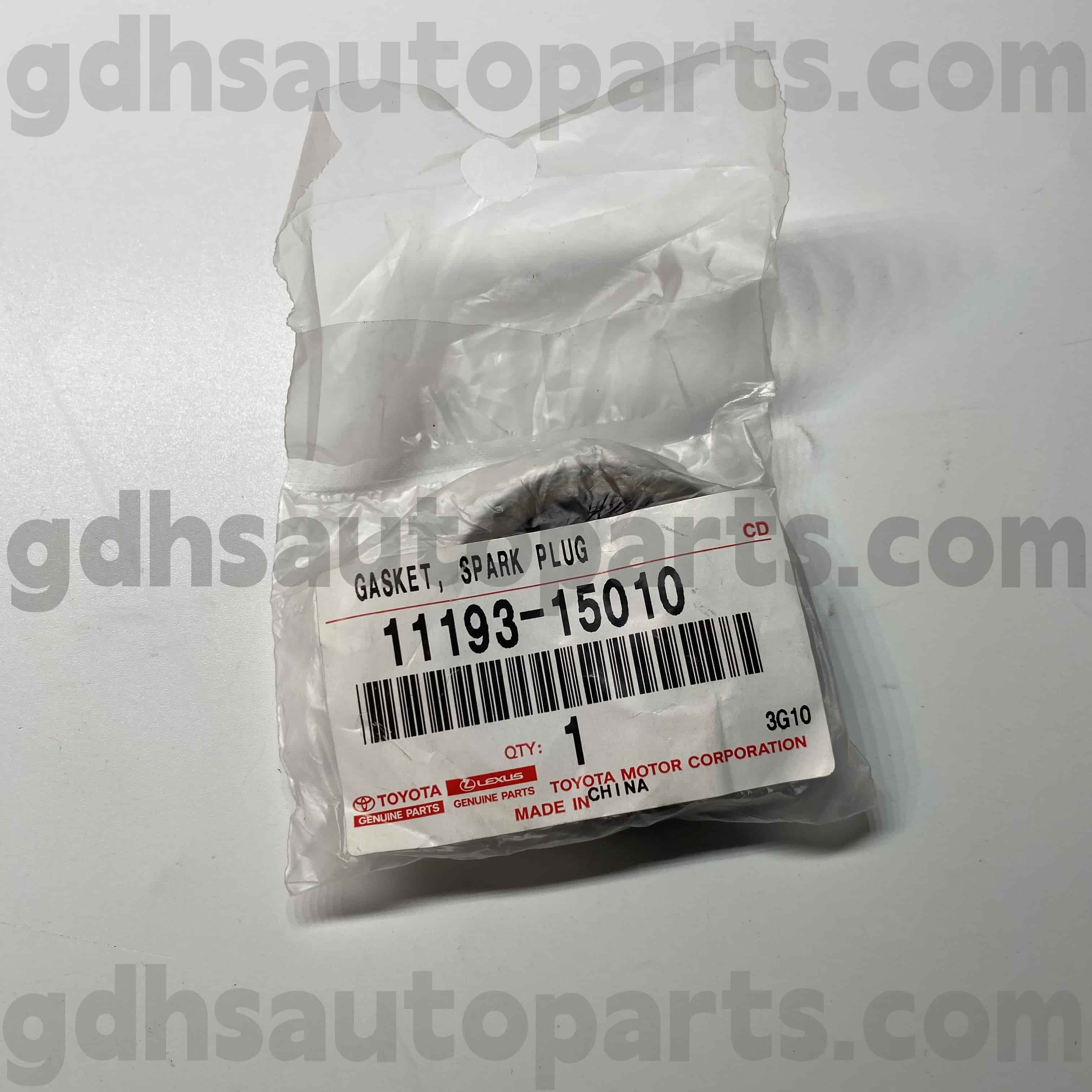 11193-15010 Toyota Peças genuínas anel de borracha de vela de ignição para Carina 2, Celica, CHASSIS DE COROLLA NO. Rzj fzj tcr uc