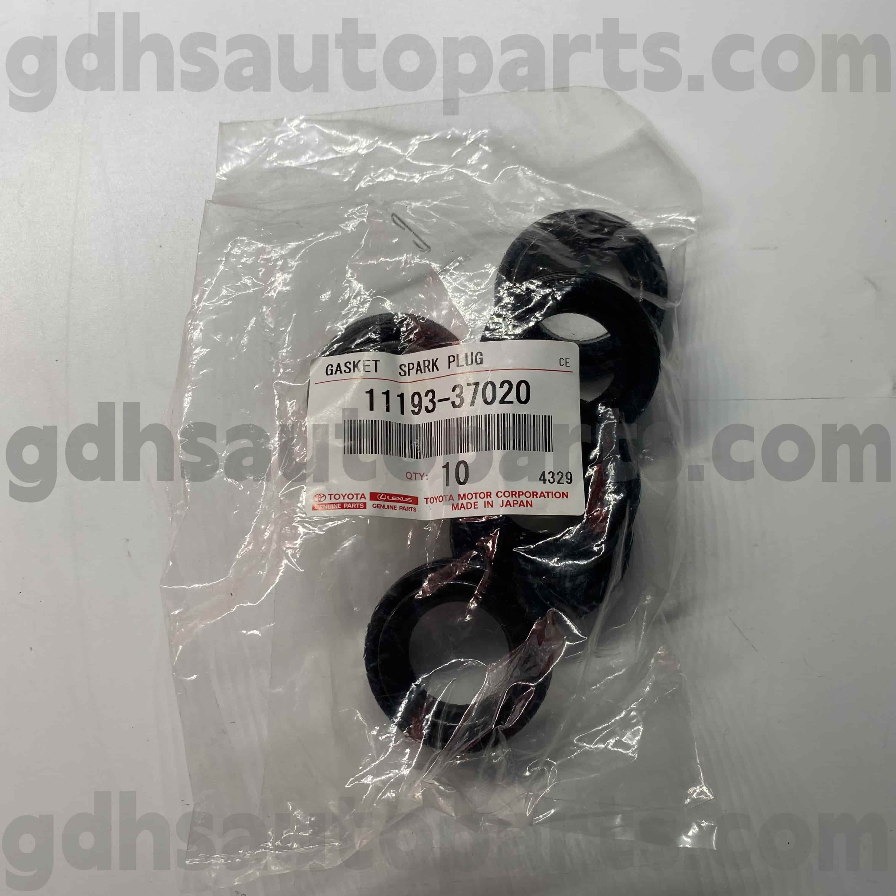 11193-37020 Toyota Genuine Parts Spark Plug Ring Ring para Corolla, Corolla, novo chassi modelo no. ZRE120 ZRE152 ZSP9#