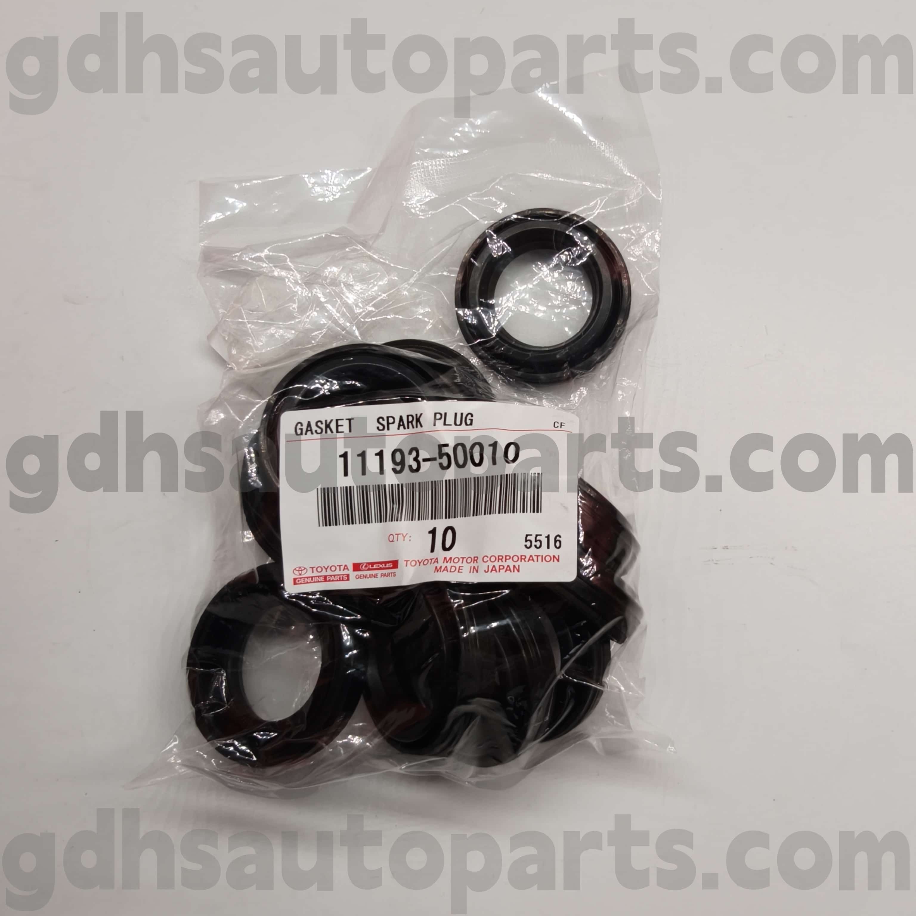 11193-50010 Toyota Genuine Parts Slavak Plug Tube Seal para Lexus SC430 ， Lexus GS300/430 Chassis No.2Uzfe..Uzj100