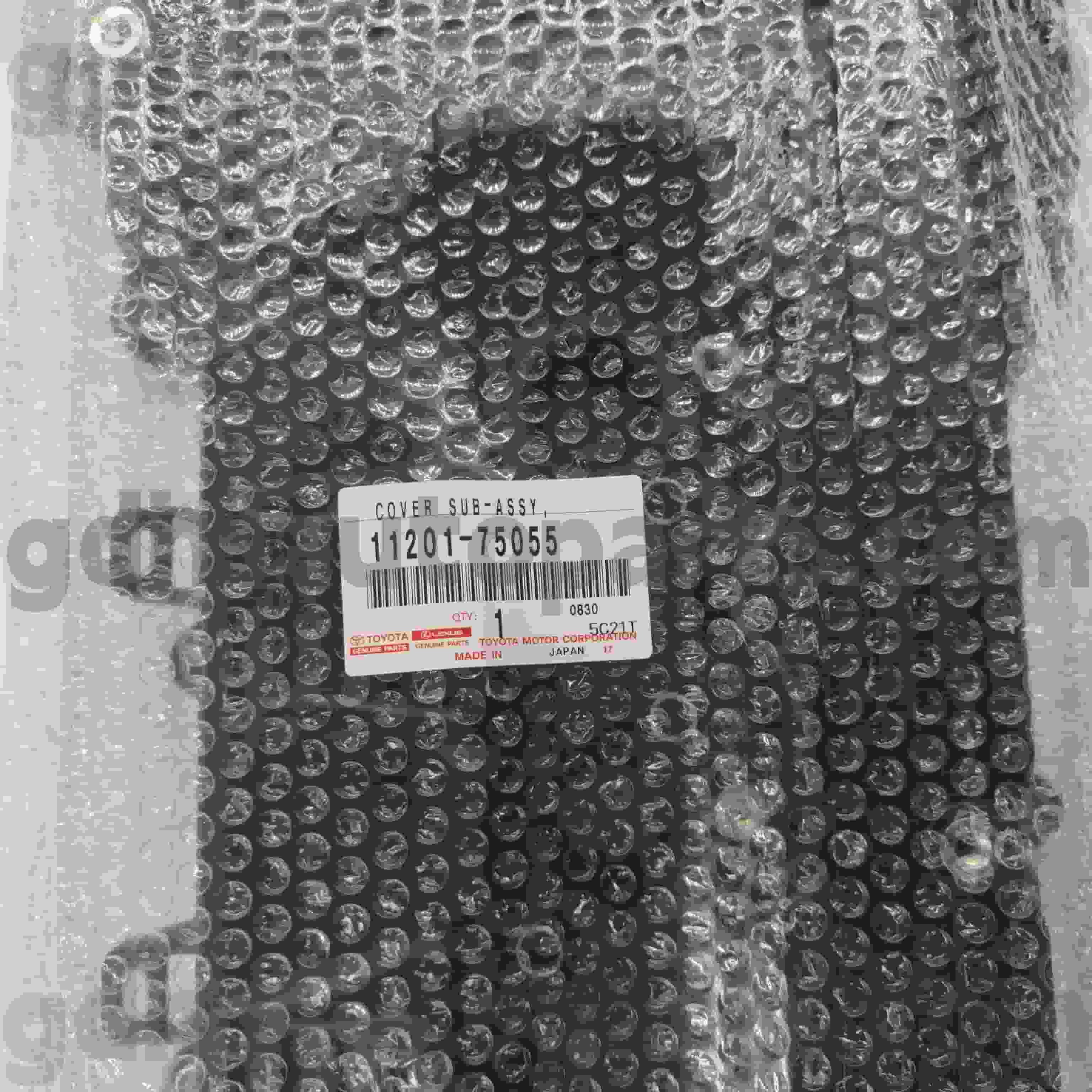 11201-75055 Toyota Genuine Parts Valve Tampa para Tacoma ， Land Cruiser Prado Chassis No.TrJ120