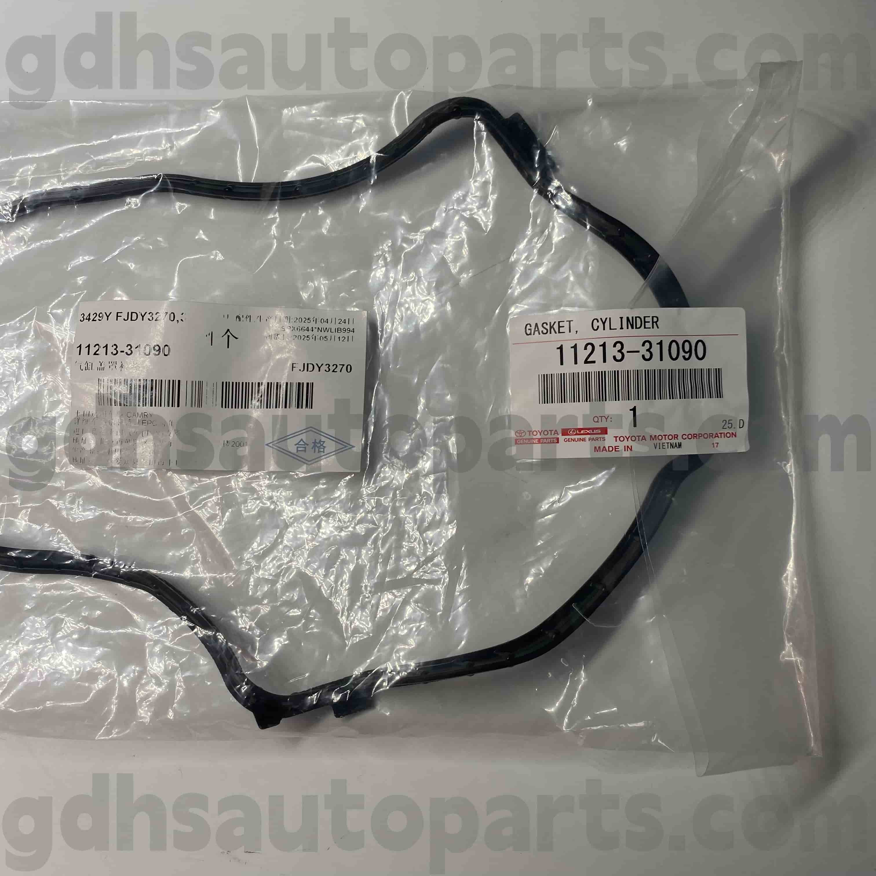 11213-31090 Toyota Genuine Parts Tampa direita de válvula anel de borracha para o século ， Lexus LS500/500H chassi No.GGH30