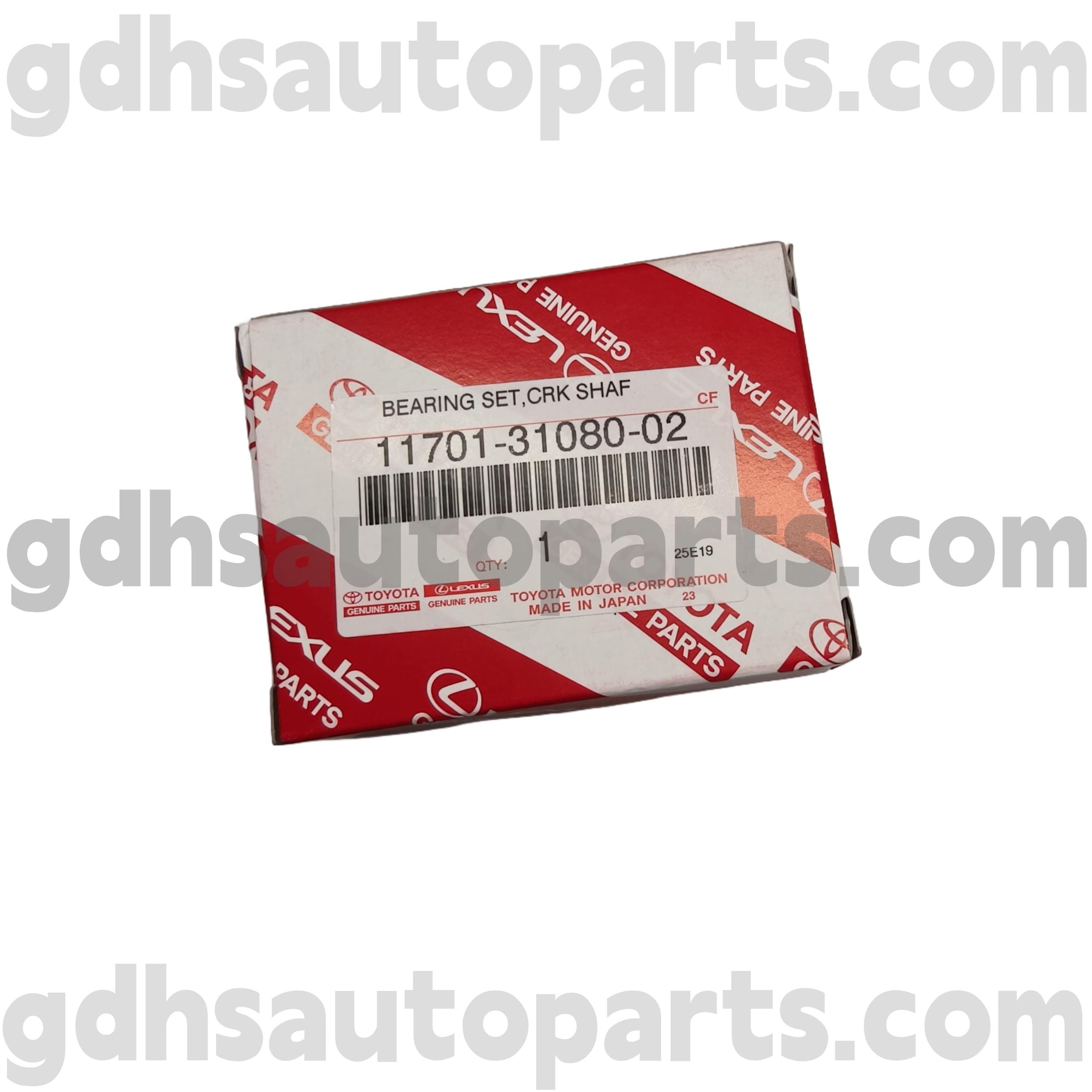 11701-31080-02 Toyota Peças Genuínas Tampa do Rolamento do Virabrequim Shell para LAND CRUISER, TACOMA Chassis NO.GRJ150