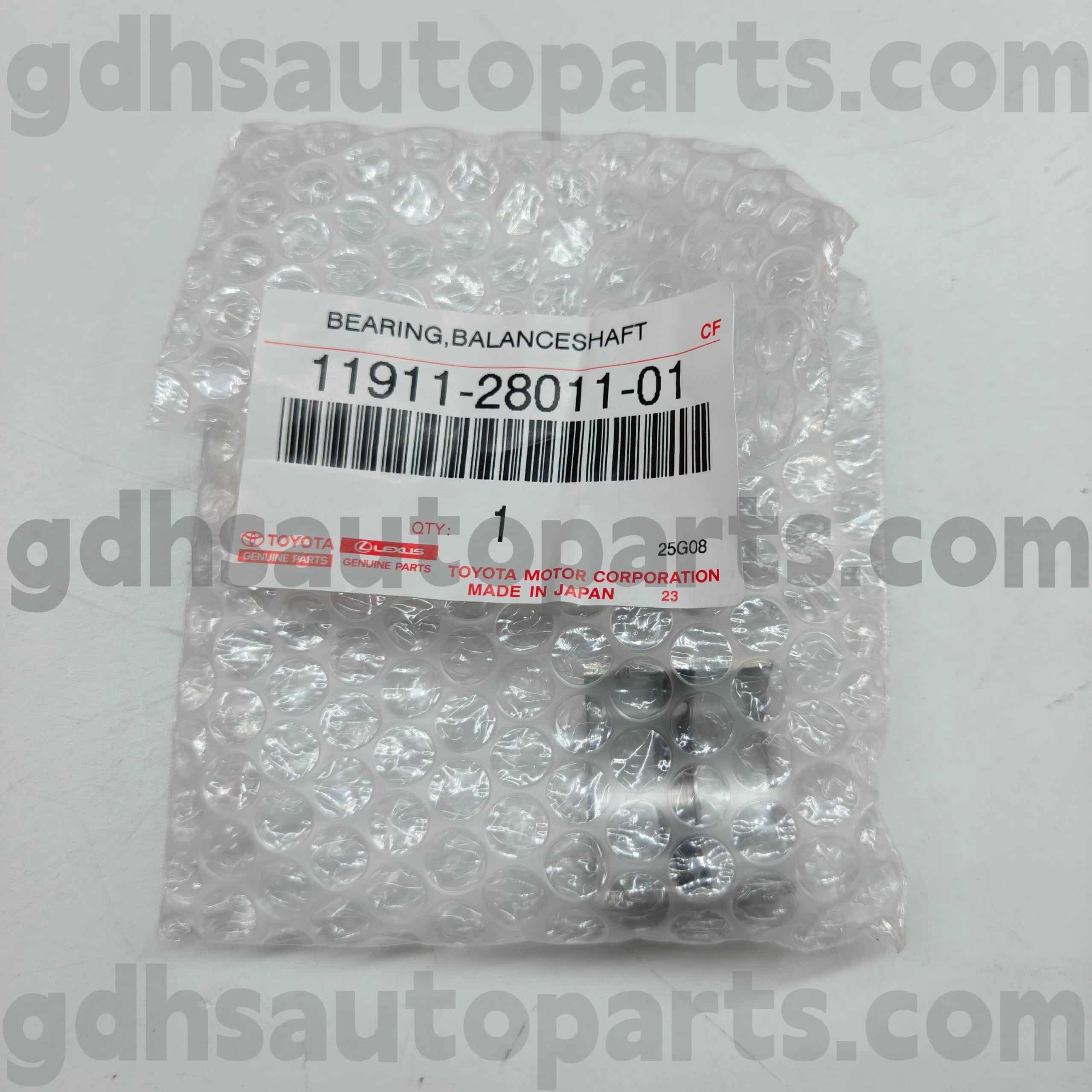 11911-28011-01 Rolamento do eixo de equilíbrio das peças genuínas Toyota para CAMRY, HARRIER, RAV4, PREVIA Chassis NO.ACV4 # ACR50 AC