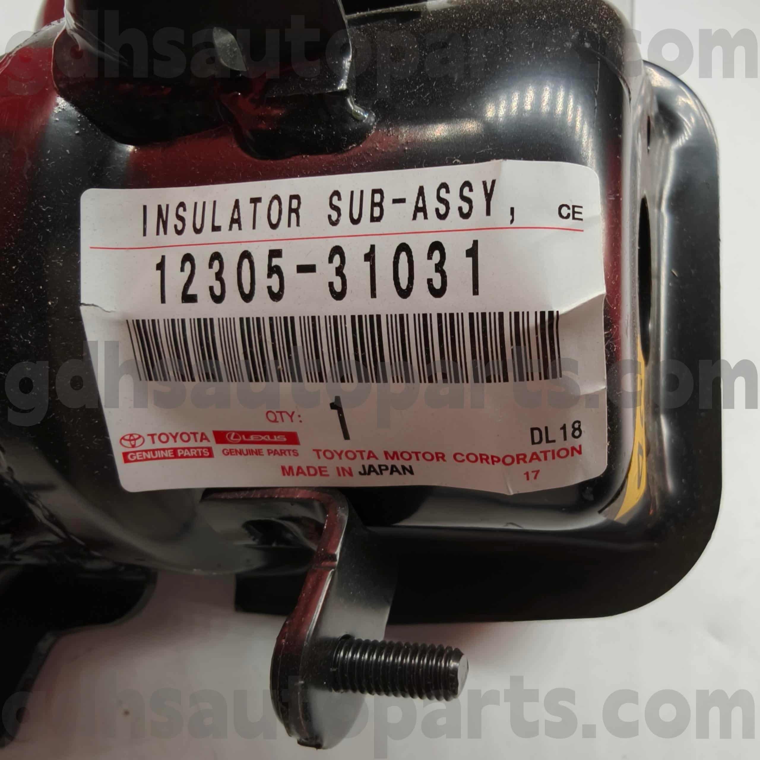 12305-31031 peças genuínas Toyota montam o motor direito para CAMRY/HYBRID, chassi RAV4