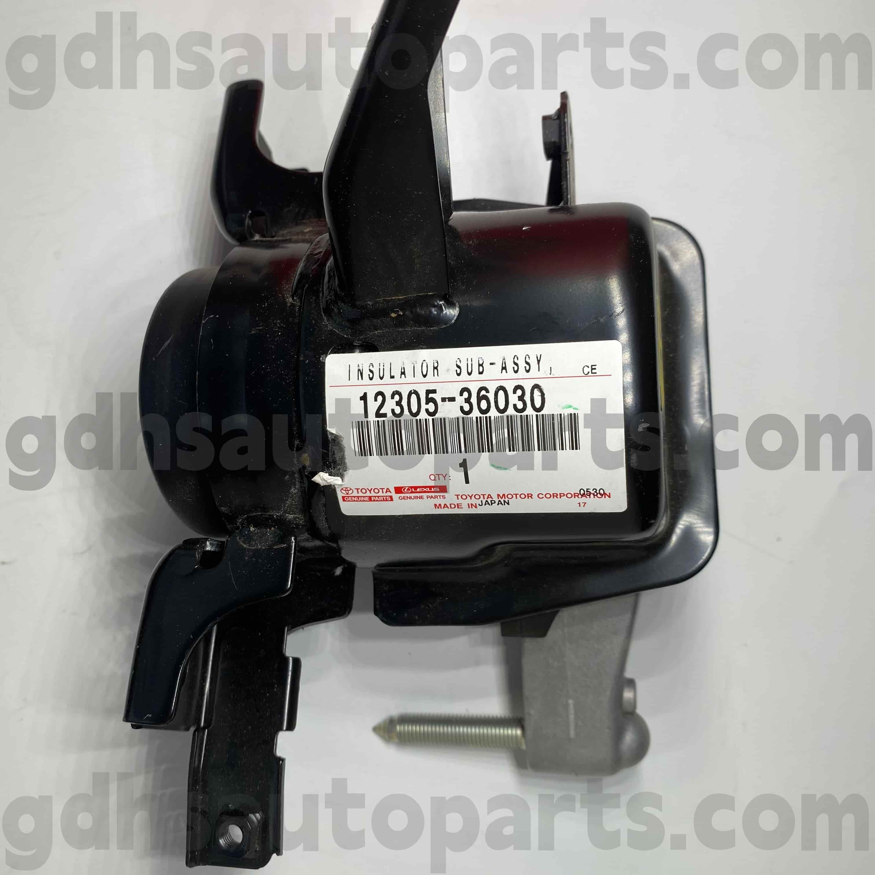 12305-36030 peças genuínas Toyota montagem de motor direita para SCION TC, chassi ZELAS NO.2ARFE..AGT20