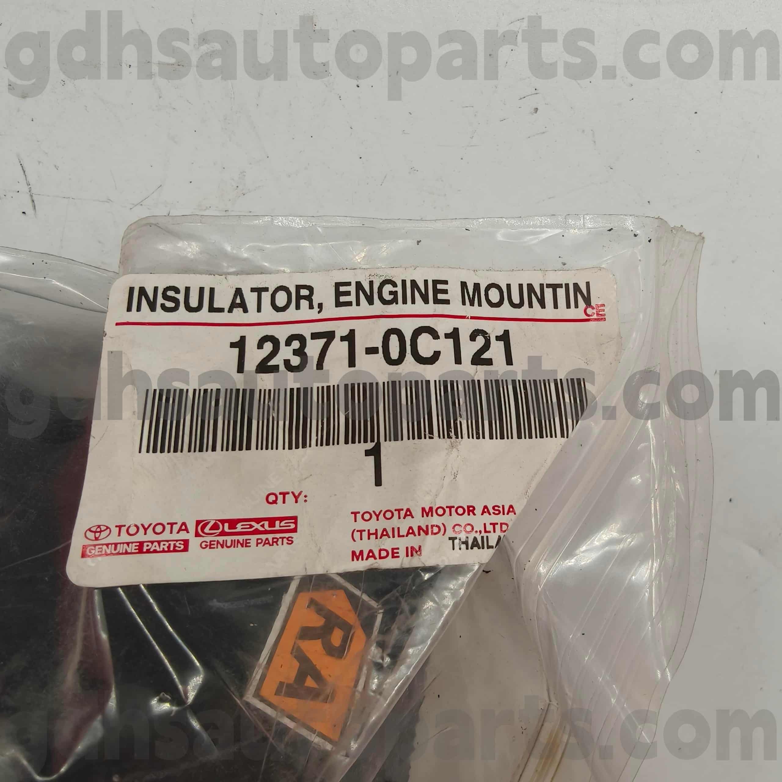 enlace genuíno do deslocamento das peças de 12371-0C121 Toyota para o chassi NO.2TRFE..TGN26..4FC