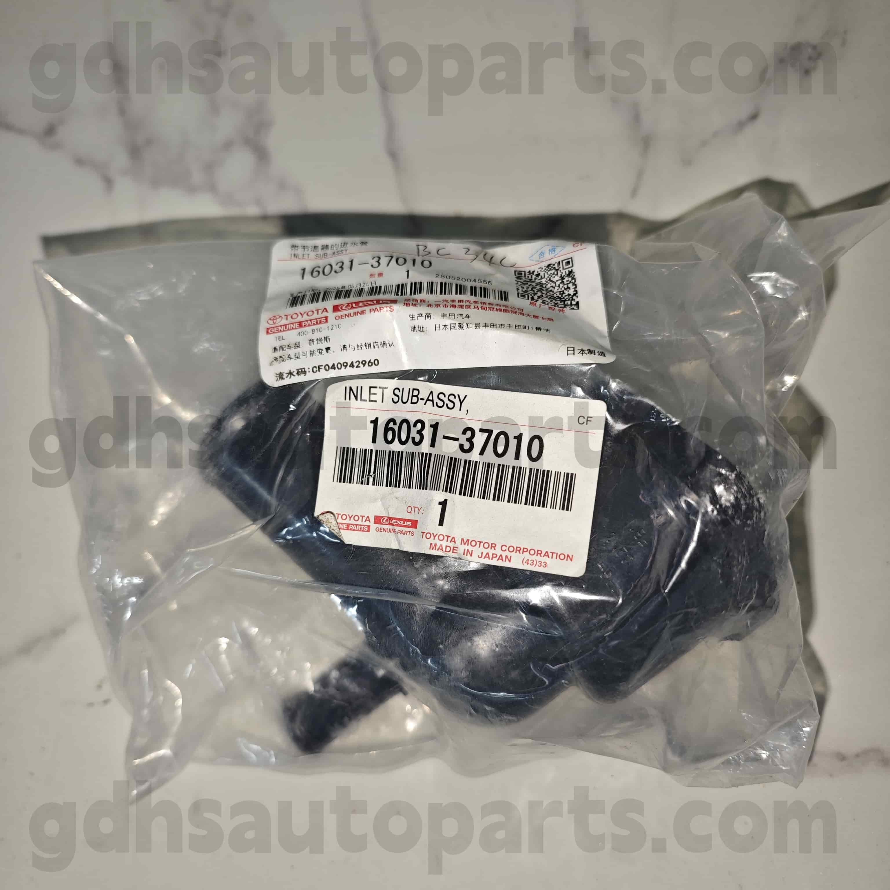 16031-37010 Termostato de peças genuínas Toyota para Prius Phv 、 CHASSIS COROLLA NO. 2zrfxe..zvw50