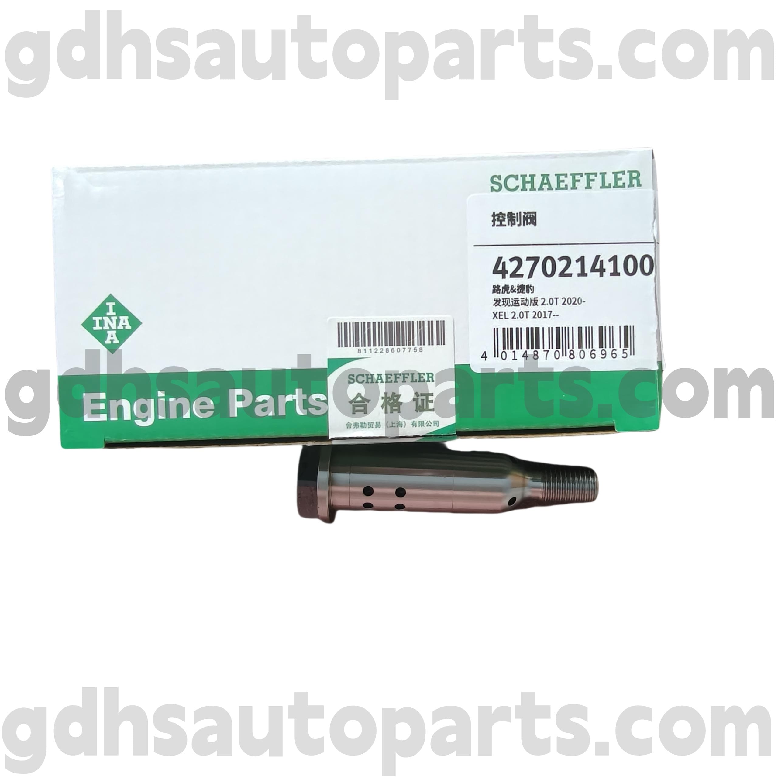 4270214100 Schaeffler Ina parafuso para Range Rover Velar, Land Rover Discovery 4, Range Rover, Range Rover Sport OE no. LR127722