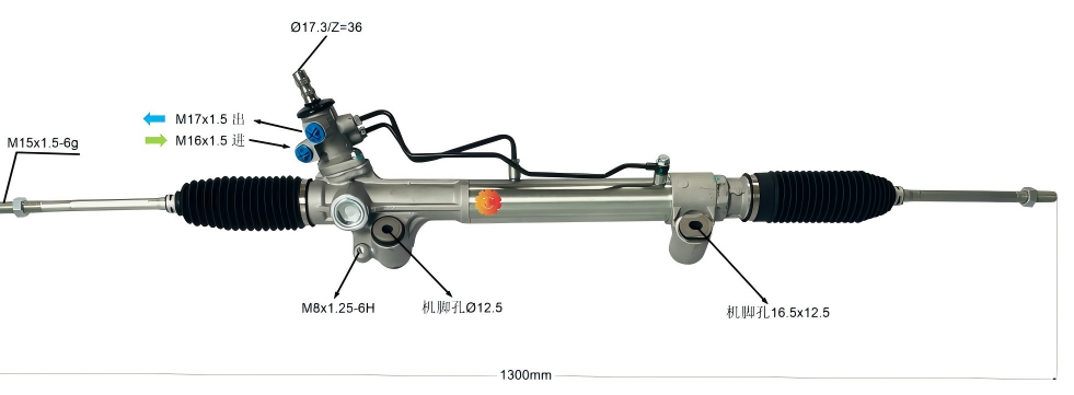 Engrenagem de direção 44200-0K030 automotivo