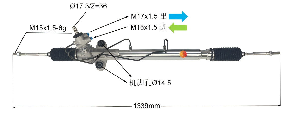 44200-26500 Engrenagem de direção automotiva