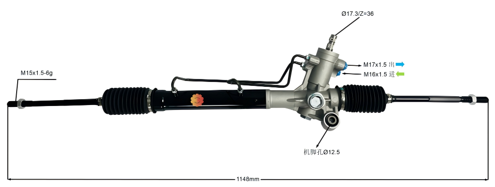 44200-42110 Engrenagem de direção automotiva