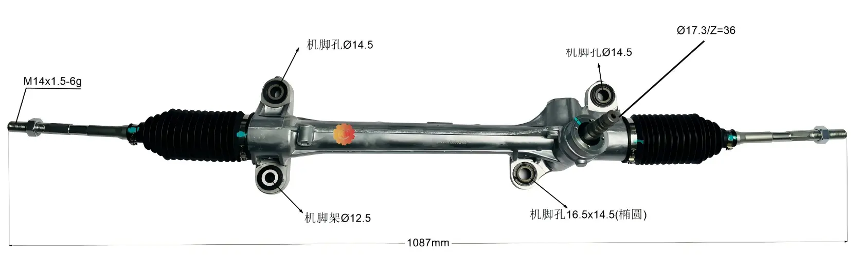 45510-02050 Engrenagem de direção automotiva