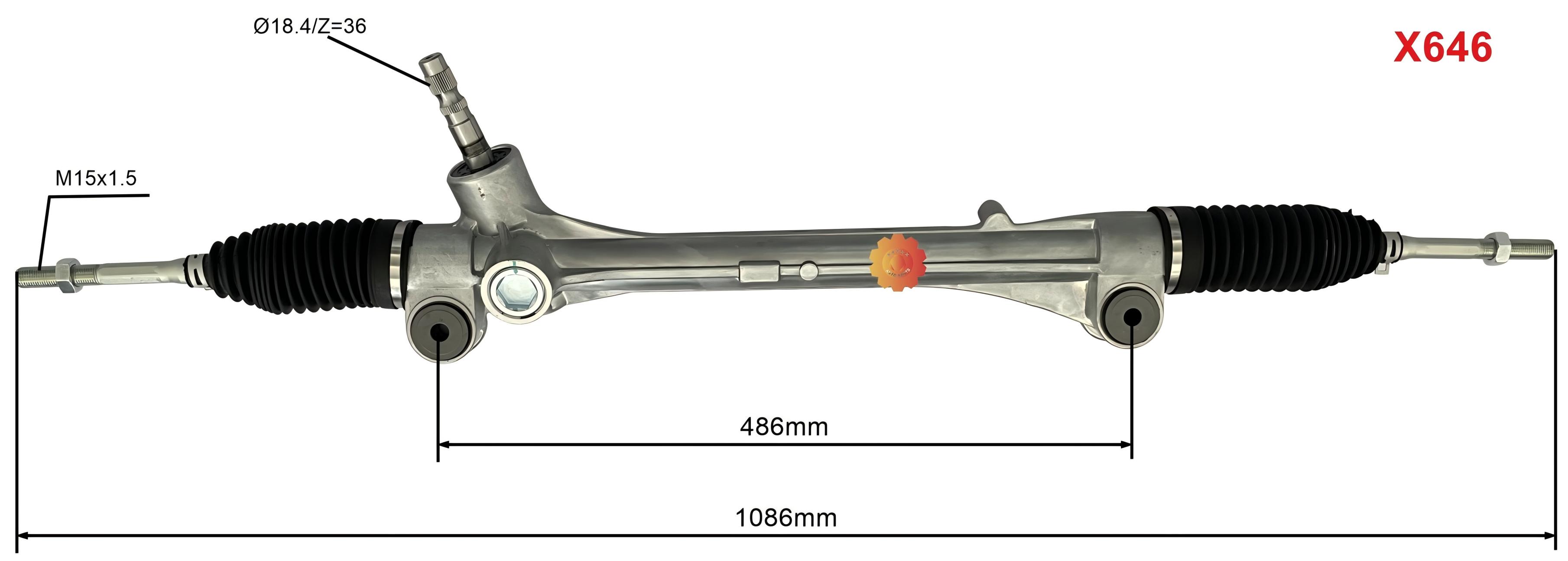 45510-06041 Engrenagem de direção automotiva
