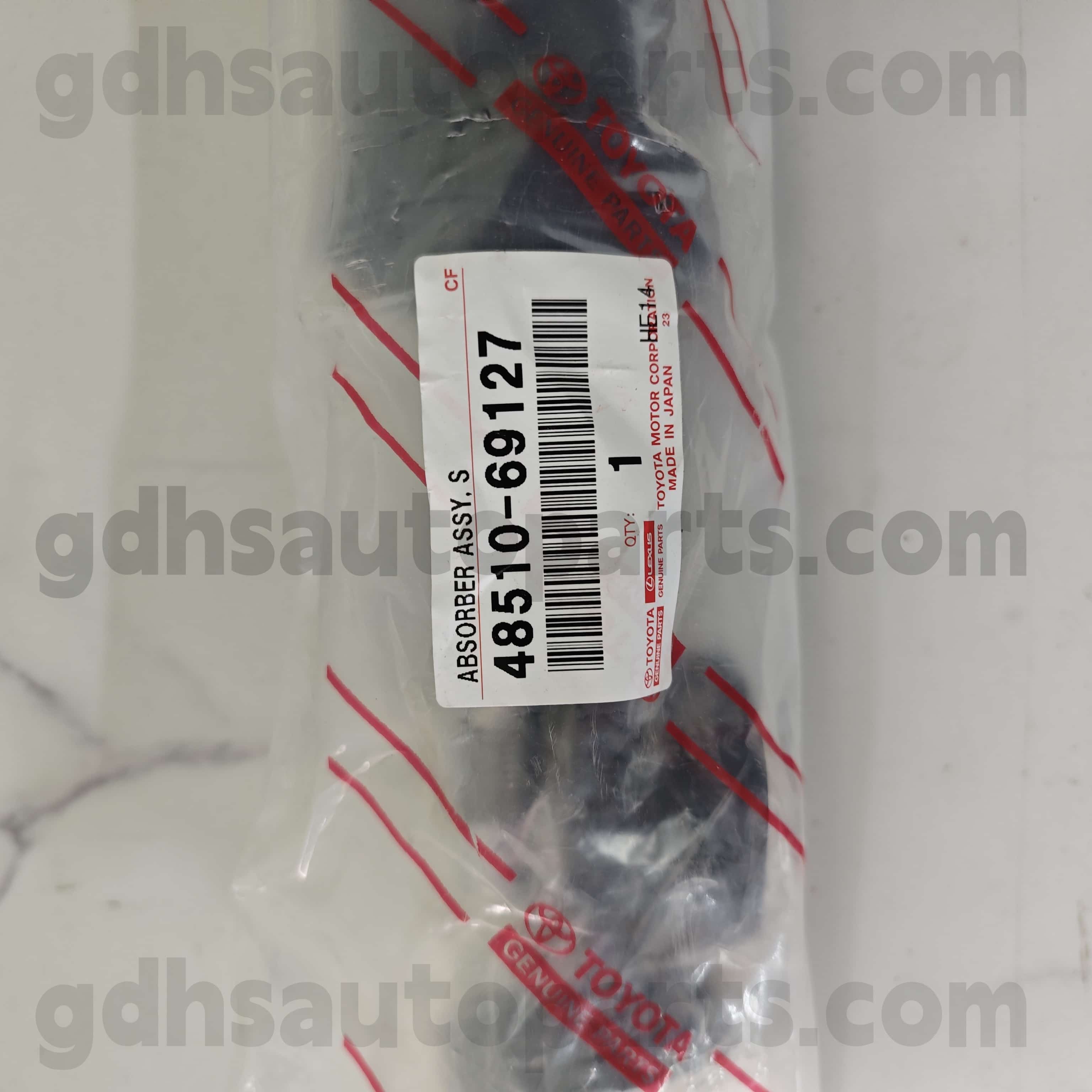 48510-69127 Toyota Genuine Parts Conjunto da frente direita para o Land Cruiser 、 Land Cruiser 100 、 Lexus LX470 Chassis no. HDJ101, UZJ100