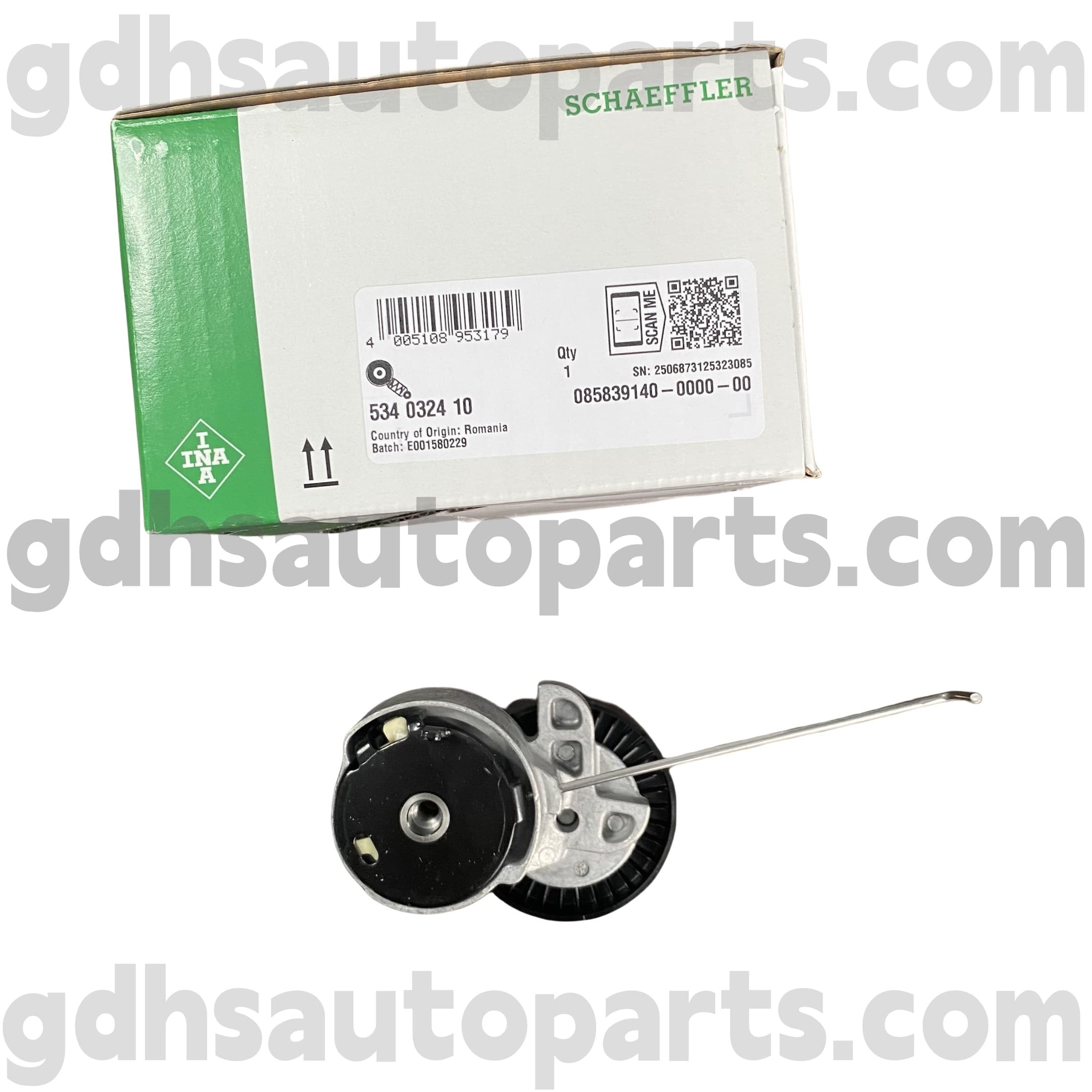 5340324100 SCHAEFFLER INA TENSOR DE CORTURA DA TRANSPORTE PARA O LANDO ROVER Freelander 2 OE no. LR004667