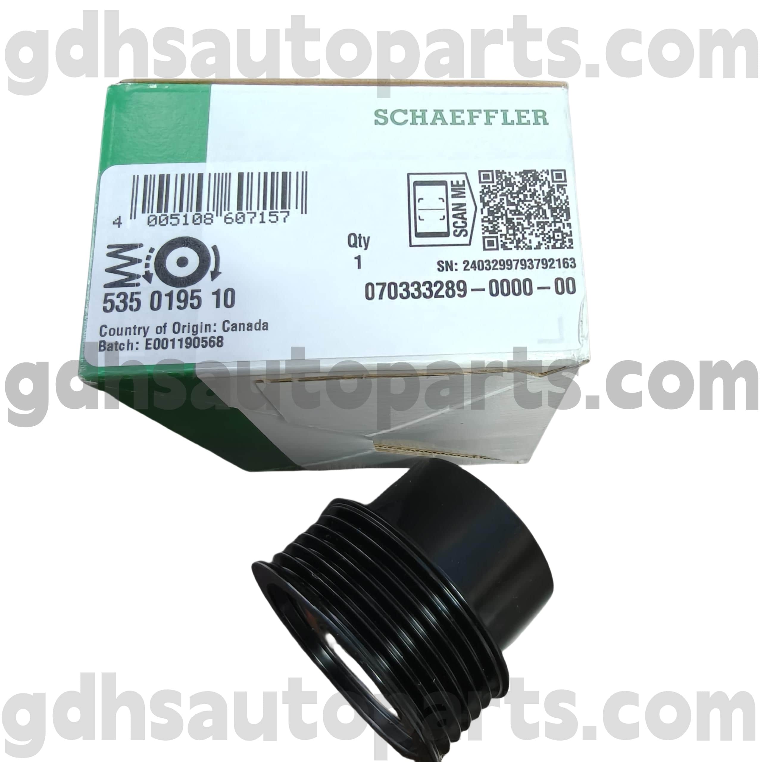 5350195100 SCHAEFFLER INA IDLER Polia para Land Rover Freelander 2 OE no. LR005993