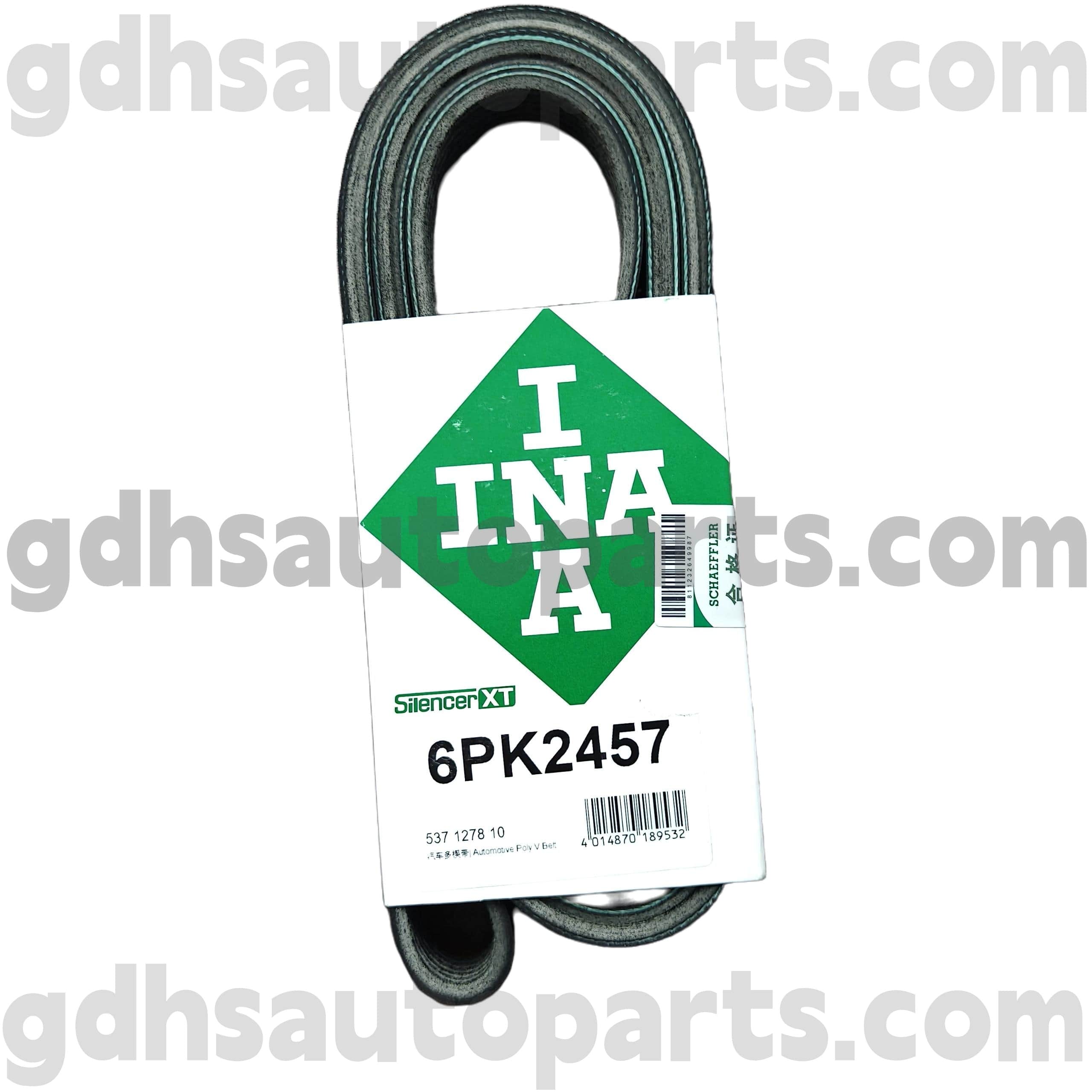 5371278100 Schaeffler Ina Drive Belt for Range Rover, Range Rover Sport, Land Rover Discovery 4 OE no. LR064185