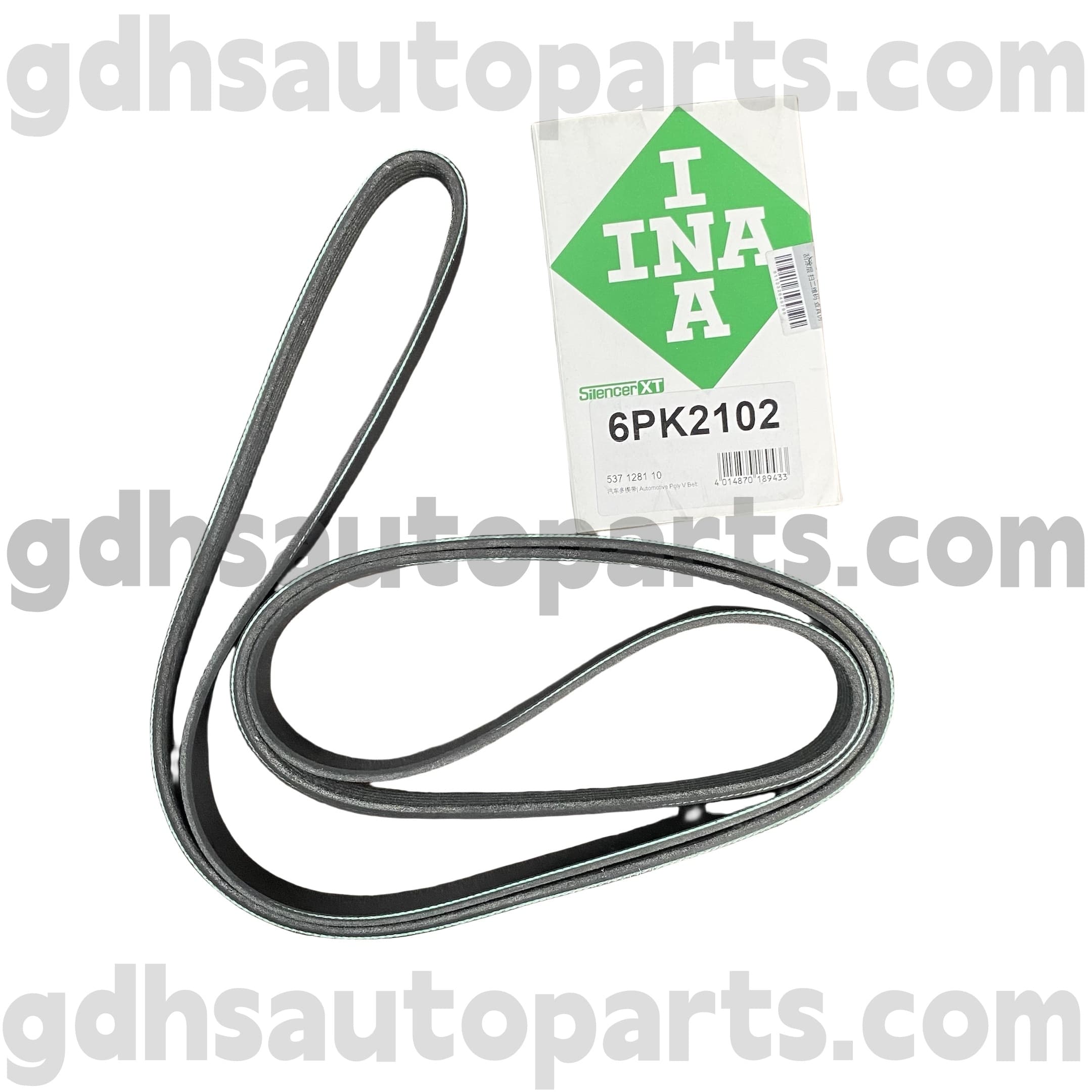 5371281100 Schaeffler Ina Drive Belt para Range Rover Sport, Land Rover Discovery 3, Land Rover Discovery 4 OE no. LR013697