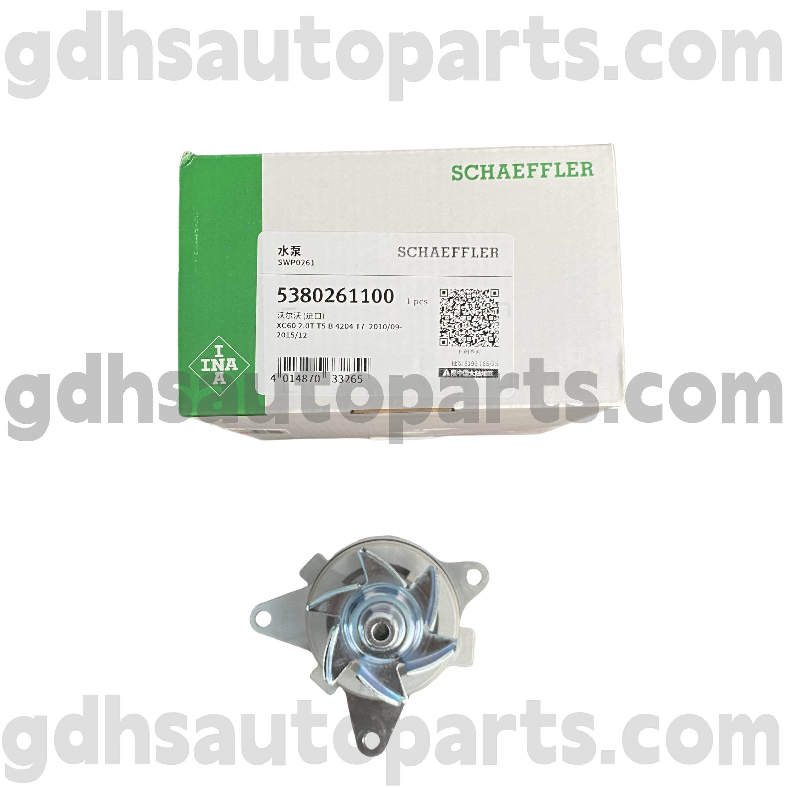 5380261100 Schaeffler Ina Bomba de água para Range Rover Evoque, Discovery Sport OE No.LR081578