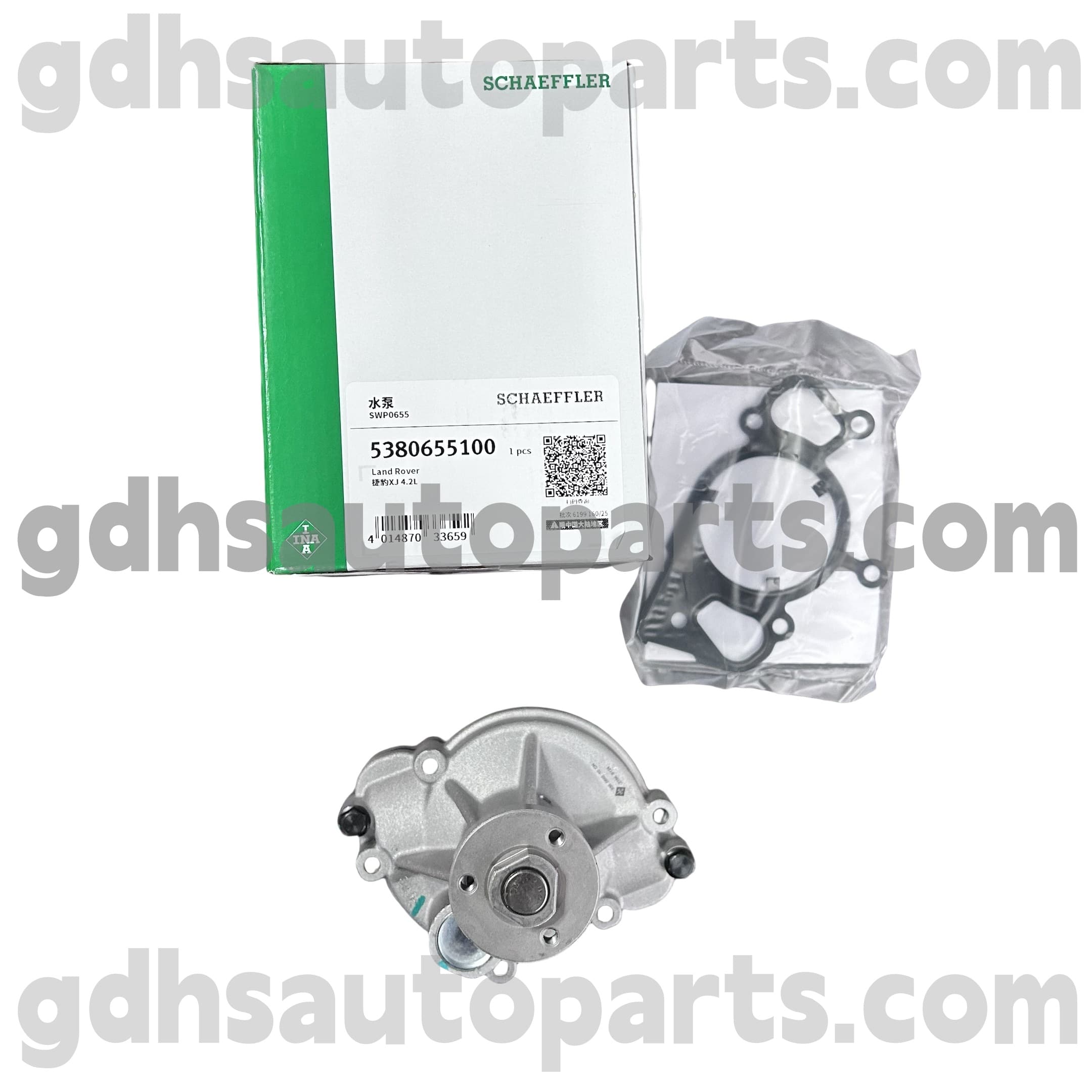 5380655100 Schaeffler Ina Bomba de água para Range Rover Sport, Range Rover OE no. 4575902