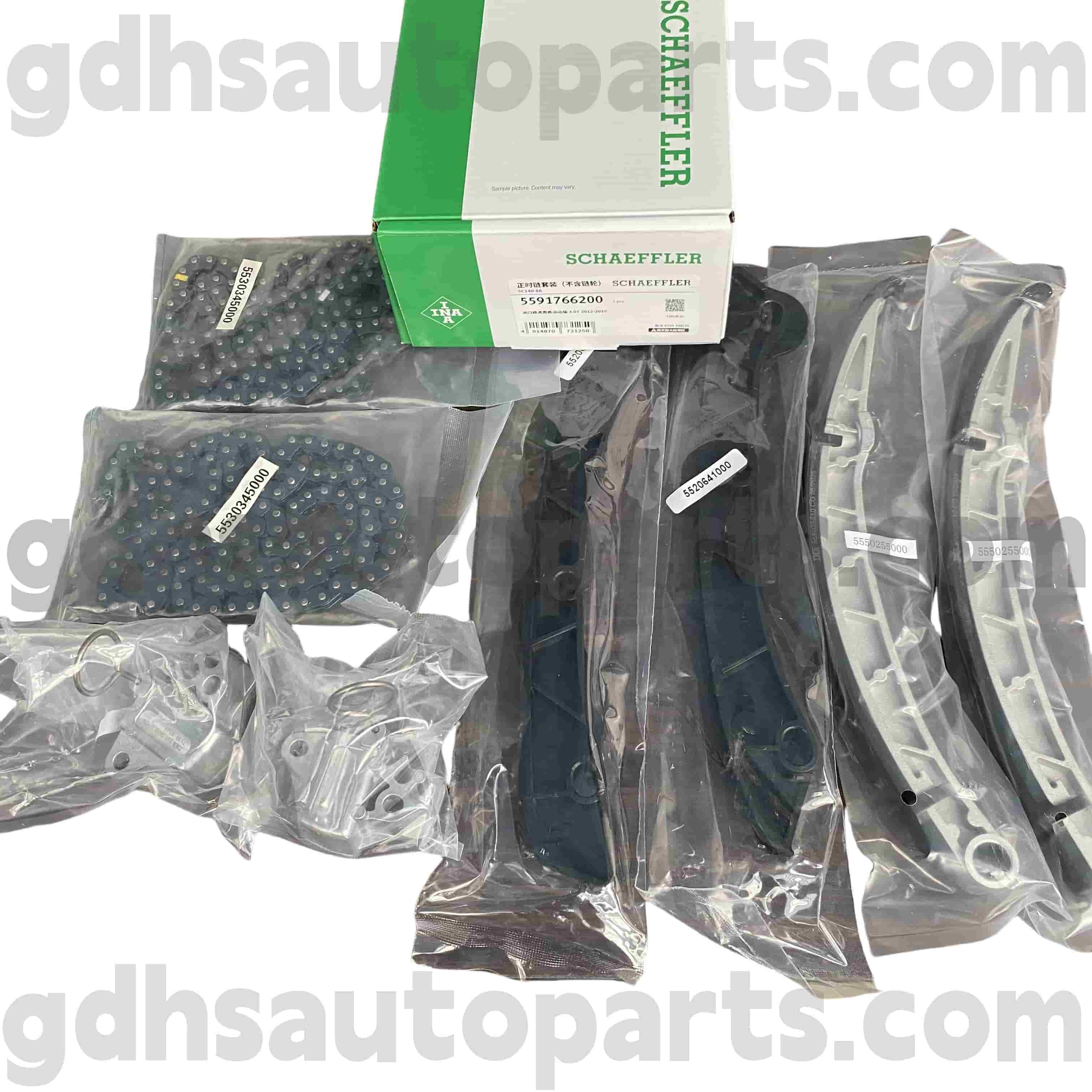 5591766200 SCHAEFFLER INA TENSOR DE CINTAGEM DE DRIVA PARA RANGE RANGE RANGE, RANGE RANGE RANGE, RANGE RANGE ROVER EVOQUE, RANGE RANGE ROVER VELAR OE NO.LR095472