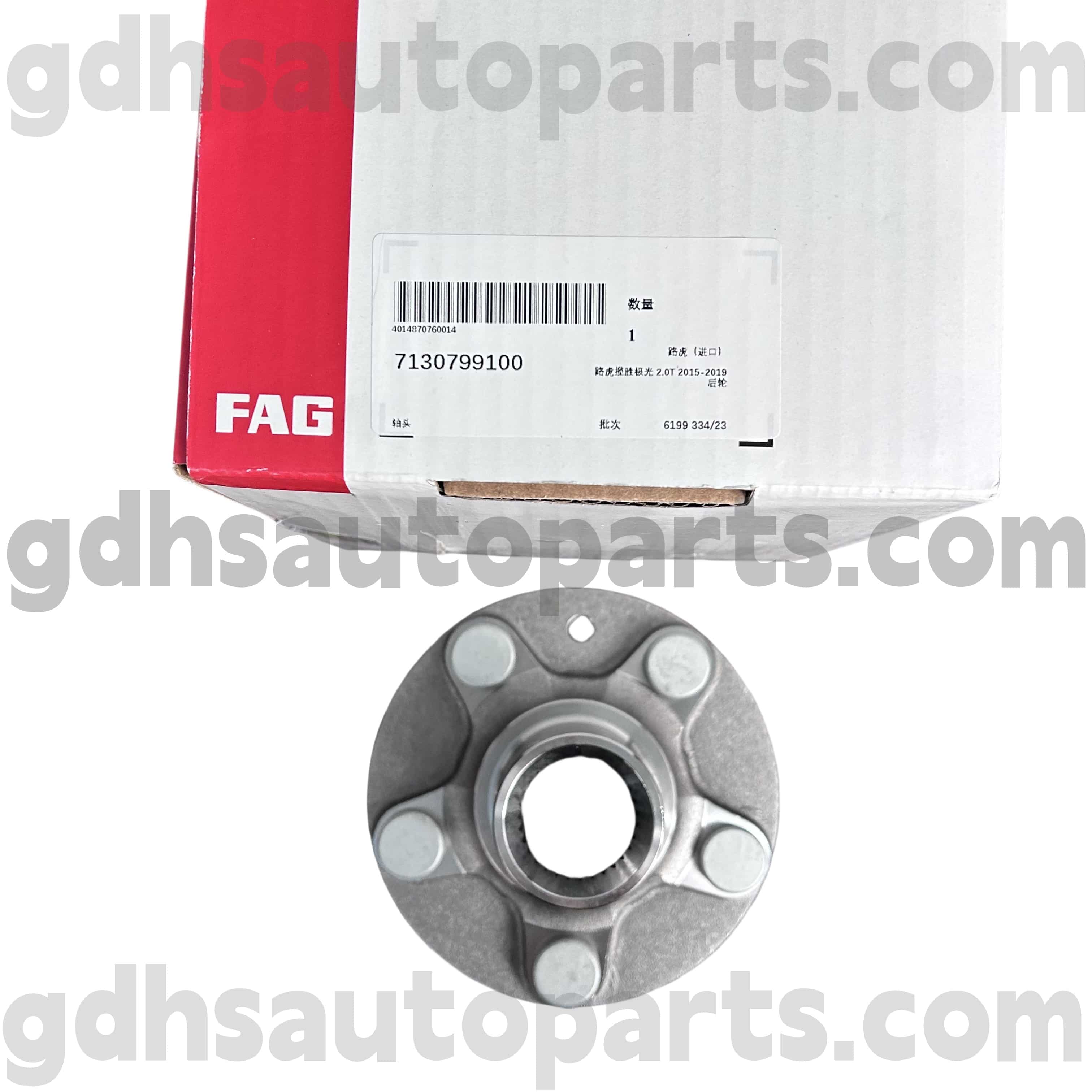 7130799100 Schaeffler FAG Hub flange rolando para Range Rover Evoque OE no. LR024427