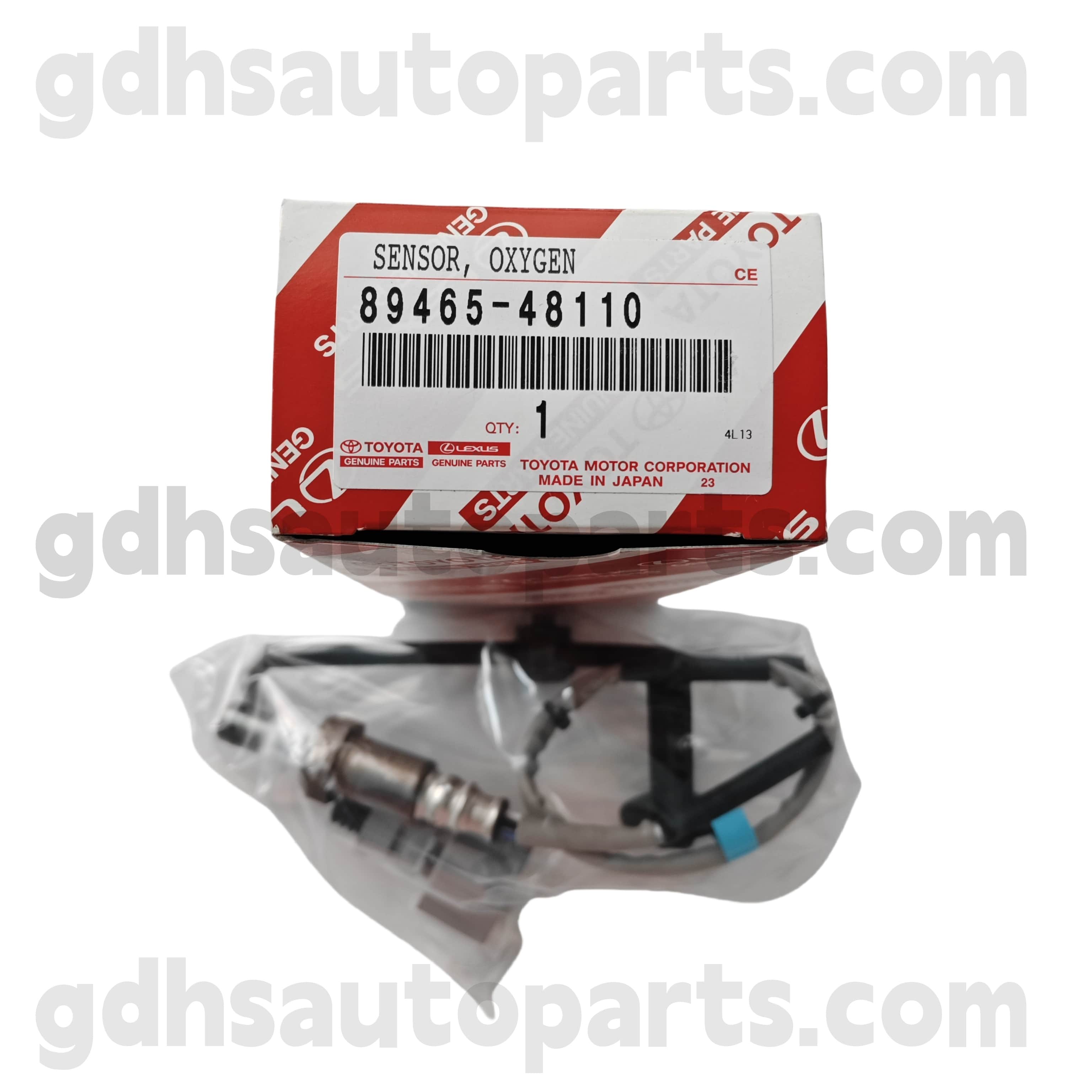 89465-48110 Toyota Partes genuínas Sensor traseiro de oxigênio traseiro para Harrier 、 Highlander 、 Lexus RX300/330/350 Chassis no. GSU4#