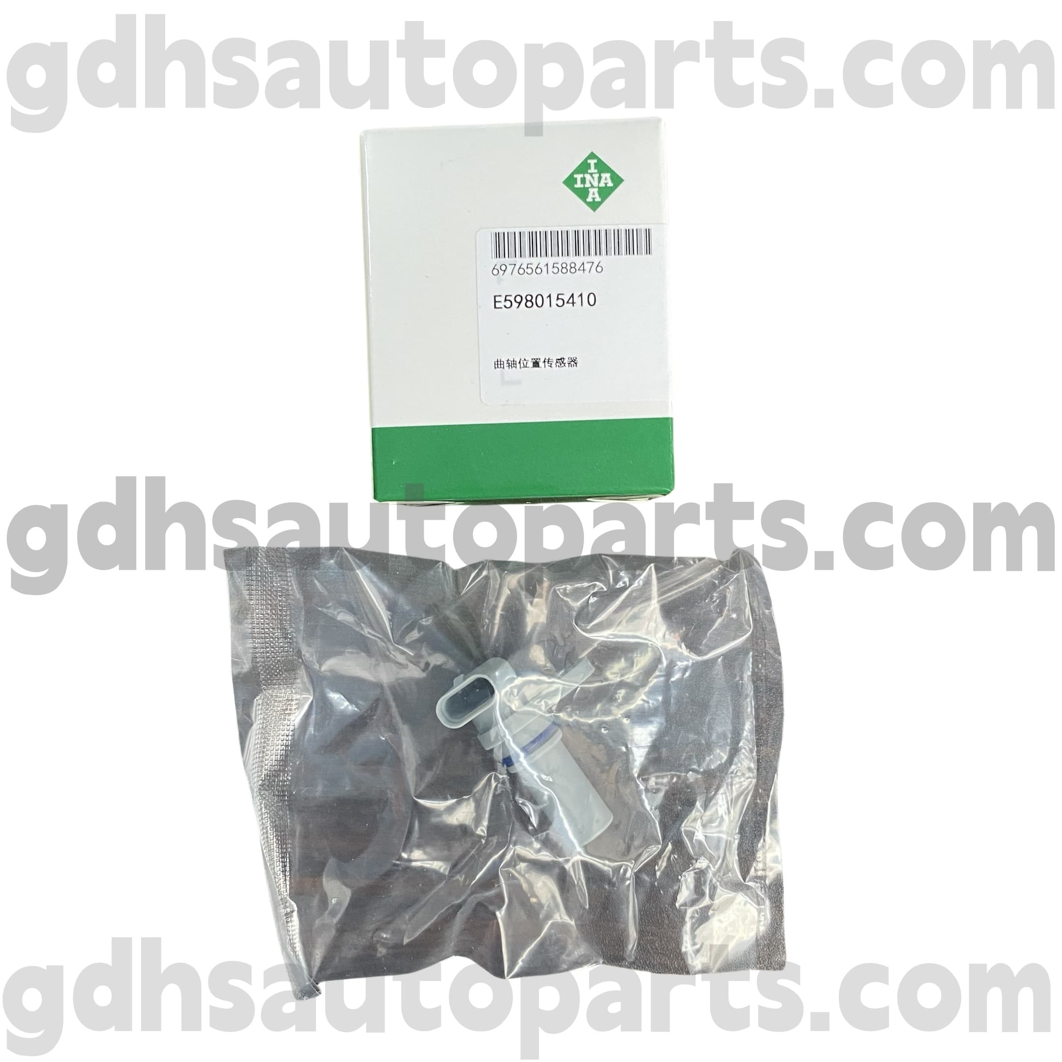 E598015410 Schaeffler Ina Sensor de posição do virabrequim para Range Rover, Range Rover Sport, Land Rover Discovery 4, Range Rover Velar OE no. LR035561